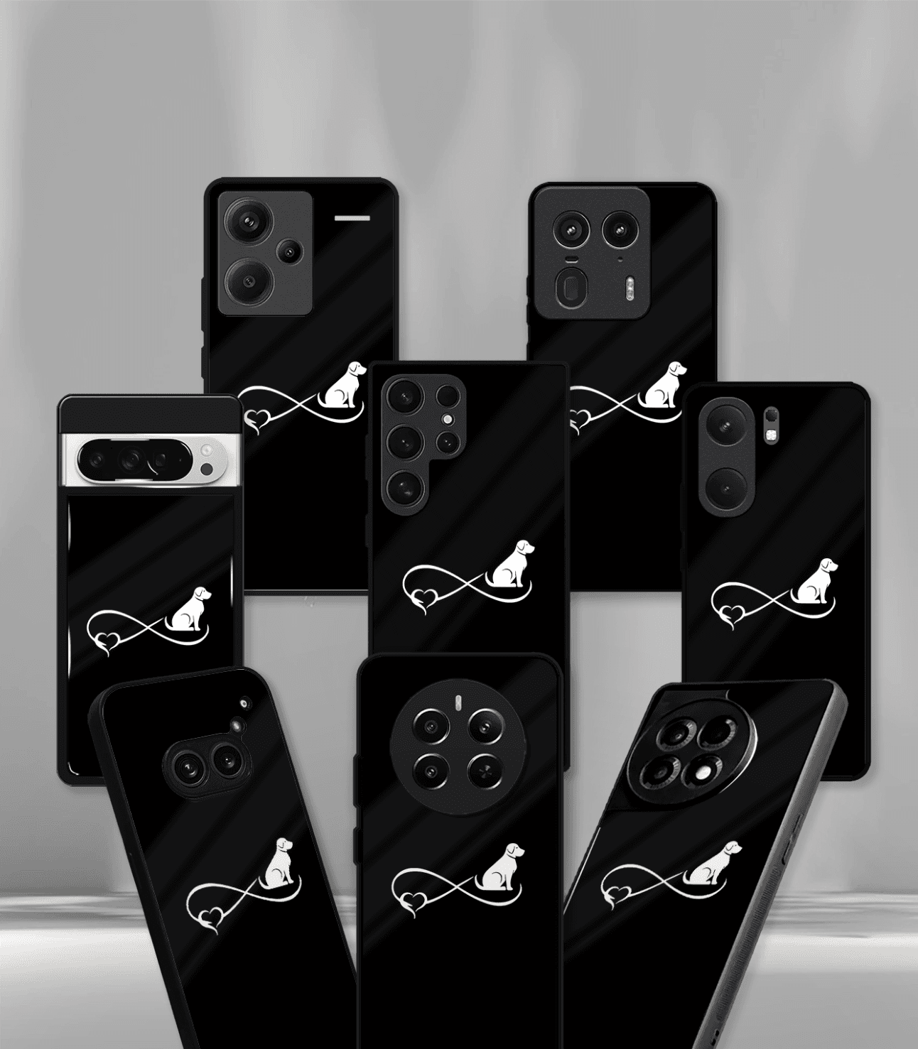 'for her' premium glossy floral/ aesthetic phone case compatible for every phone models.