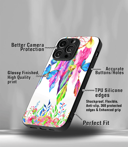 'For Her' Premium Glossy Floral/ Aesthetic Phone Case compatible for every Phone Models.