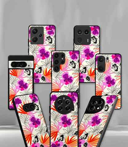 'For Her' Premium Glossy Floral/ Aesthetic Phone Case compatible for every Phone Models.