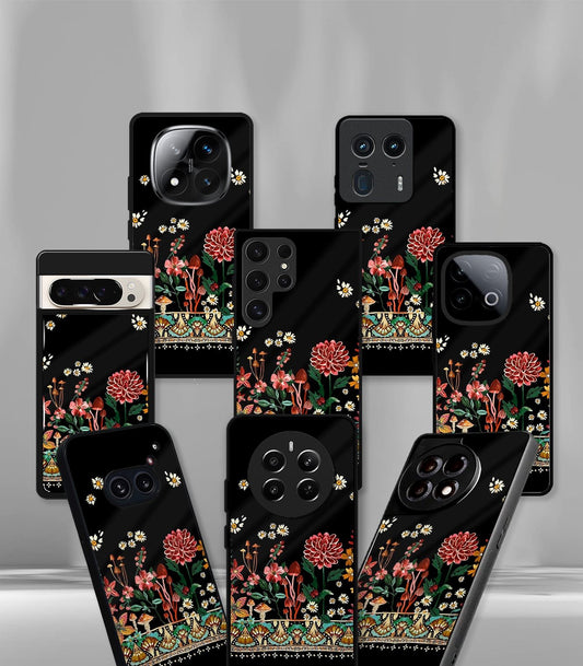 'For Her' Premium Glossy Floral/ Aesthetic Phone Case compatible for every Phone Models.