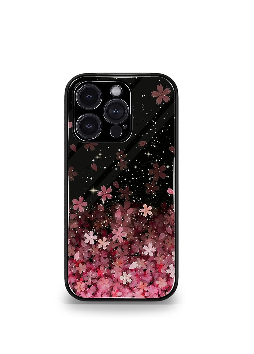 'for her' premium glossy floral/ aesthetic phone case compatible for every phone models.