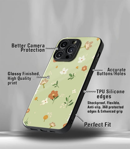 'For Her' Premium Glossy Floral/ Aesthetic Phone Case compatible for every Phone Models.
