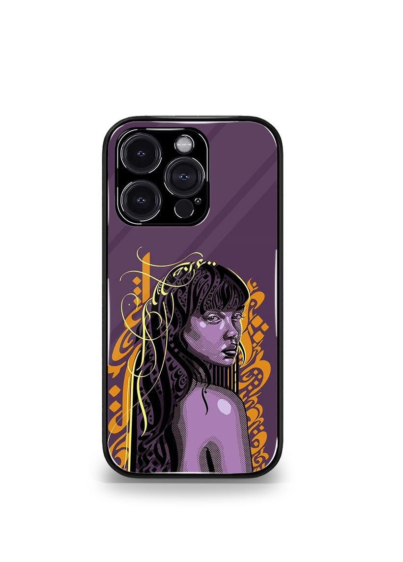 'for her' premium glossy floral/ aesthetic phone case compatible for every phone models.