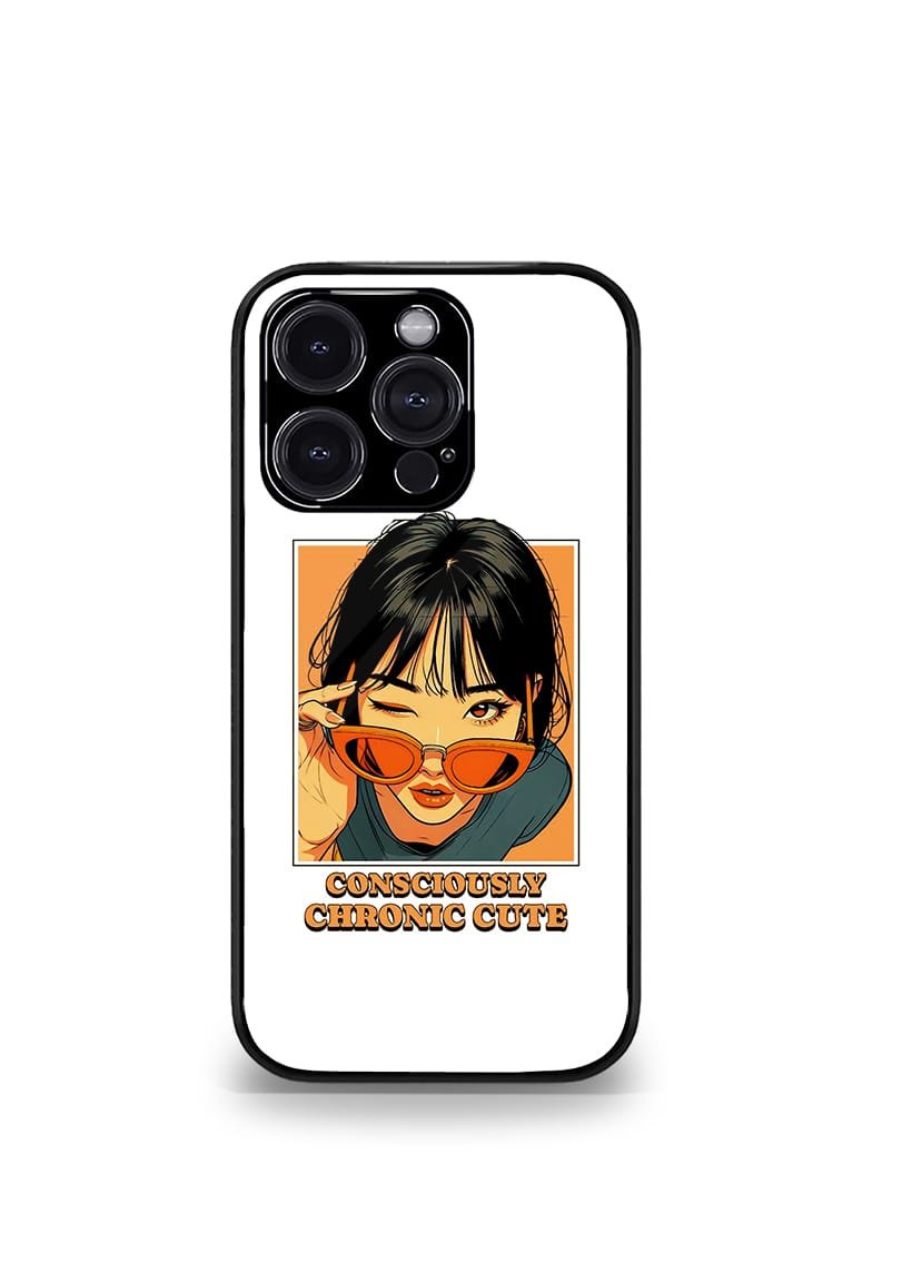 'for her' premium glossy floral/ aesthetic phone case compatible for every phone models.
