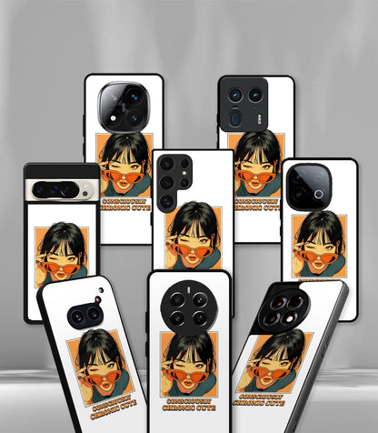 'For Her' Premium Glossy Floral/ Aesthetic Phone Case compatible for every Phone Models.