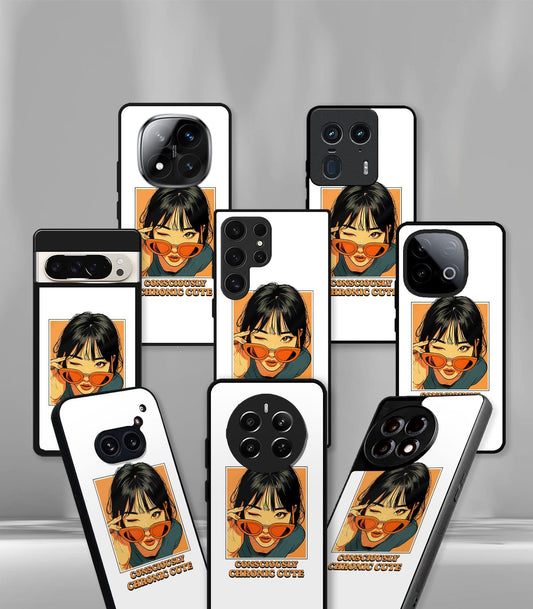 'For Her' Premium Glossy Floral/ Aesthetic Phone Case compatible for every Phone Models.