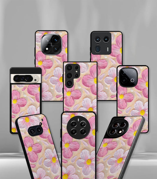 'For Her' Premium Glossy Floral/ Aesthetic Phone Case compatible for every Phone Models.