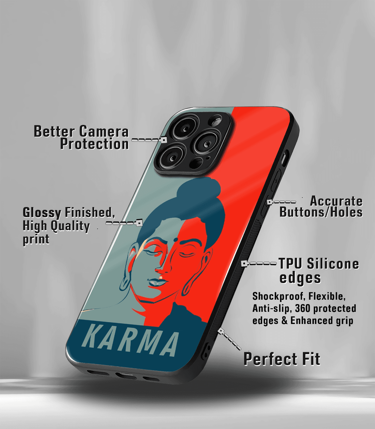 religious & spiritual hindu, islamic, christian god premium case