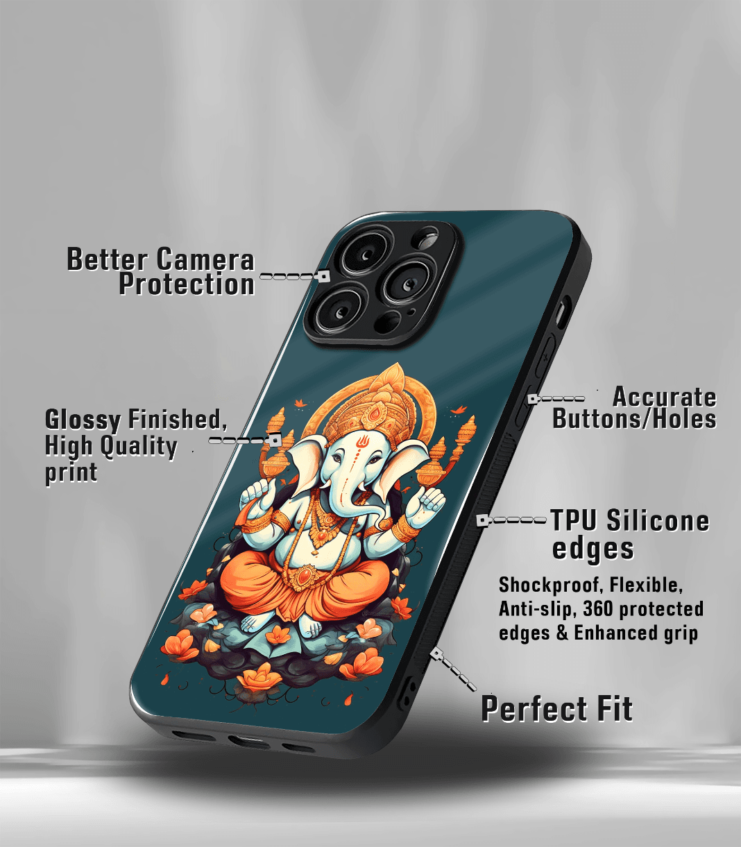 religious & spiritual hindu, islamic, christian god premium case