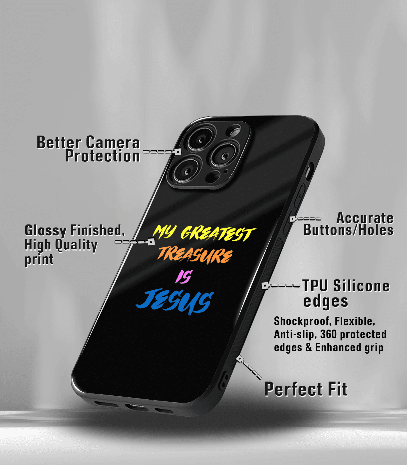 religious & spiritual hindu, islamic, christian god premium case
