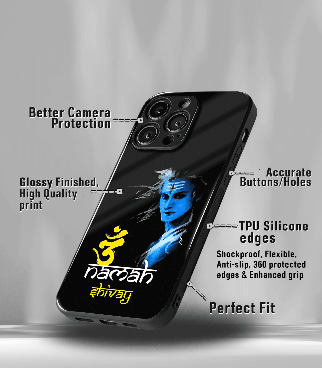 religious & spiritual hindu, islamic, christian god premium case