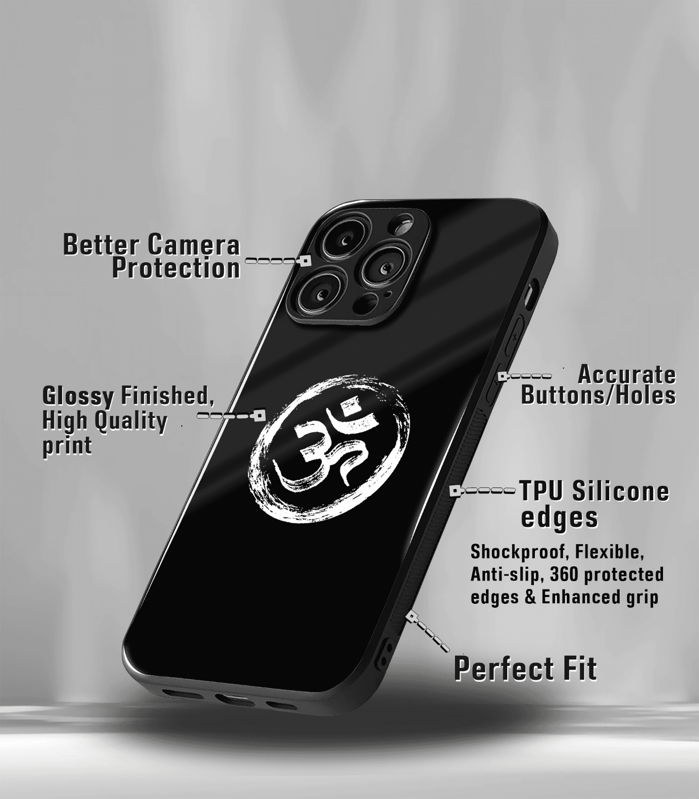 religious & spiritual hindu, islamic, christian god premium case