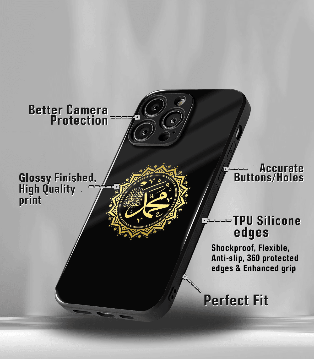 religious & spiritual hindu, islamic, christian god premium case