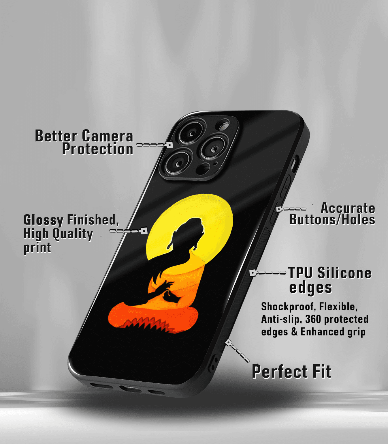 religious & spiritual hindu, islamic, christian god premium case