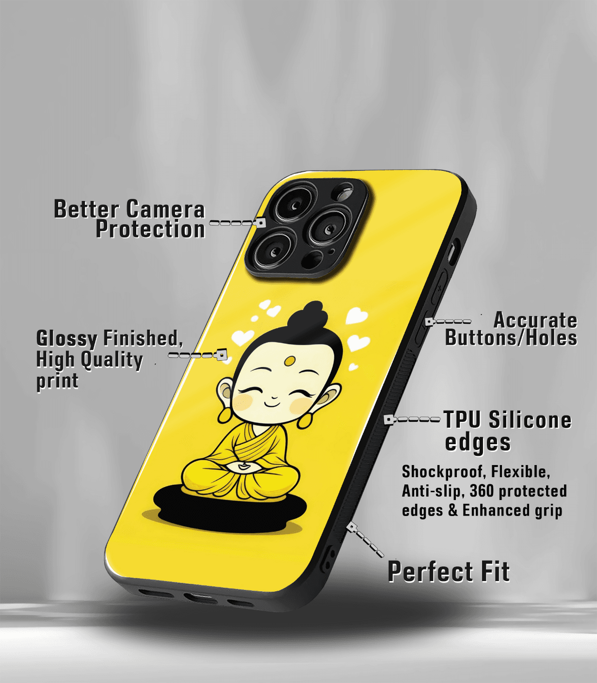 religious & spiritual hindu, islamic, christian god premium case