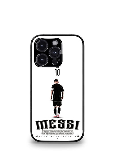 Lionel Messi GOAT edition Premium Glossy Phone Case.