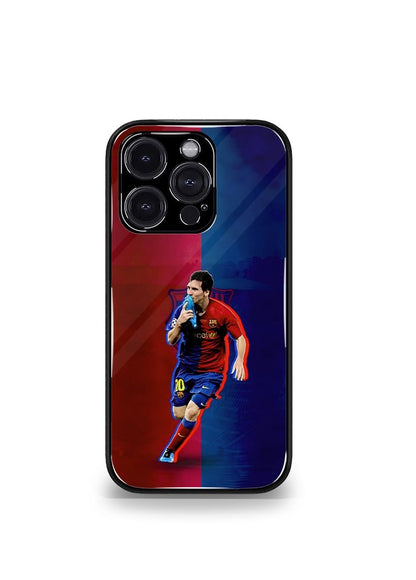 Lionel Messi FCB edition Premium Glossy Phone Case.