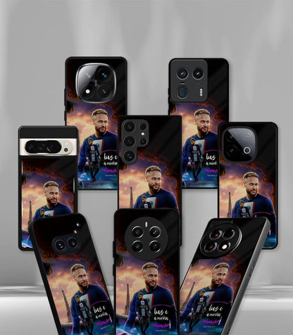 Neymar Junior GOAT edition Premium Glossy Phone Case.