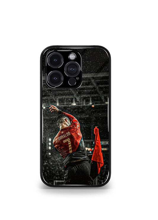 Cristiano Ronaldo GOAT CR7 edition Premium Glossy Phone Case.