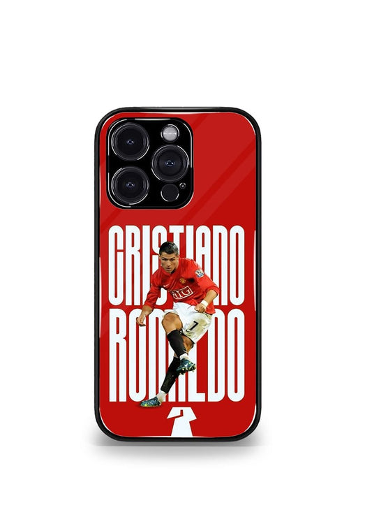 Cristiano Ronaldo GOAT CR7 edition Premium Glossy Phone Case.