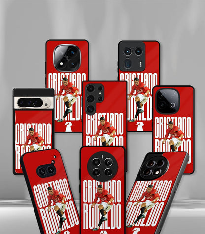Cristiano Ronaldo GOAT CR7 edition Premium Glossy Phone Case.