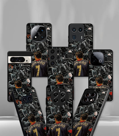 Cristiano Ronaldo GOAT SuperHero edition Premium Glossy Phone Case.