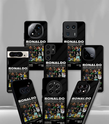 Cristiano Ronaldo GOAT CR7 edition Premium Glossy Phone Case.
