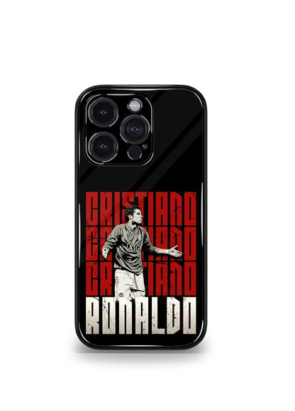 Cristiano Ronaldo GOAT CR7 edition Premium Glossy Phone Case.