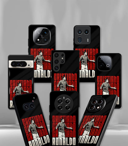 Cristiano Ronaldo GOAT CR7 edition Premium Glossy Phone Case.