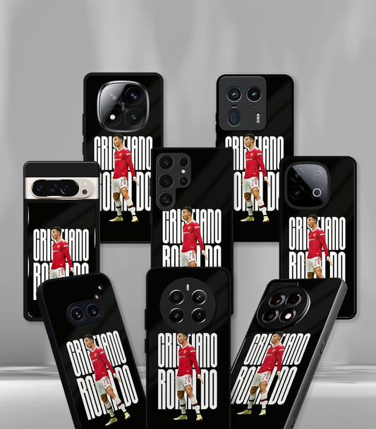 Cristiano Ronaldo GOAT CR7 edition Premium Glossy Phone Case.