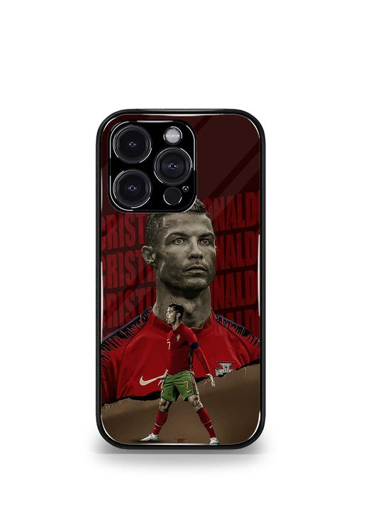 Cristiano Ronaldo GOAT CR7 edition Premium Glossy Phone Case.