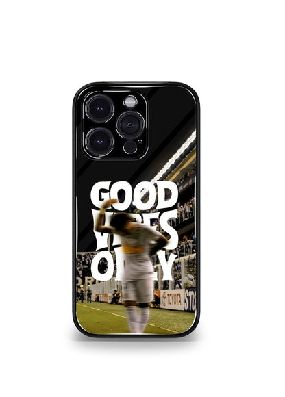 Neymar Junior GOOD VIBES ONLY Santos Premium Glossy Phone Case.