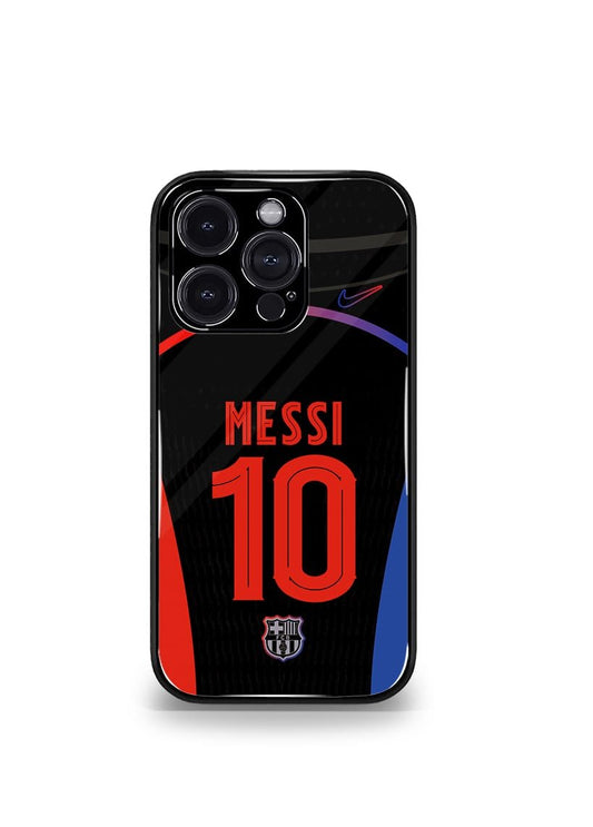 Lionel Messi Barca KIT edition Premium Glossy Phone Case.