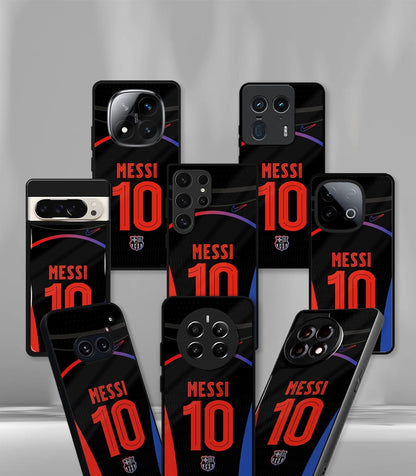 Lionel Messi Barca KIT edition Premium Glossy Phone Case.