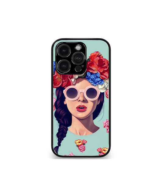 'For Her' Premium Glossy Floral/ Aesthetic Phone Case compatible for every Phone Models.