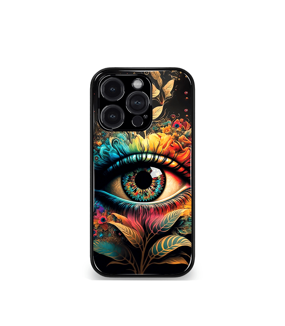 'for her' premium glossy floral/ aesthetic phone case compatible for every phone models.