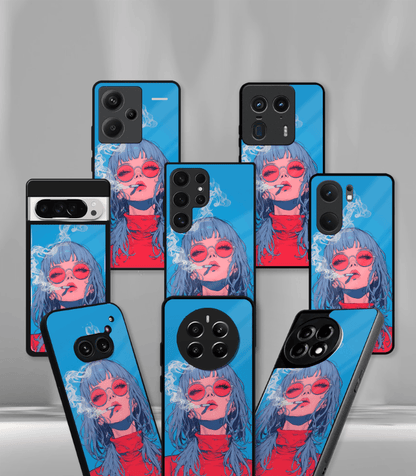 'For Her' Premium Glossy Floral/ Aesthetic Phone Case compatible for every Phone Models.