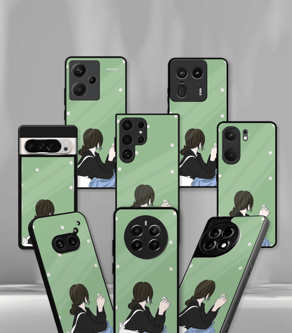 'For Her' Premium Glossy Floral/ Aesthetic Phone Case compatible for every Phone Models.