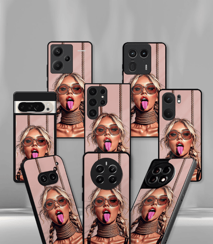'For Her' Premium Glossy Floral/ Aesthetic Phone Case compatible for every Phone Models.