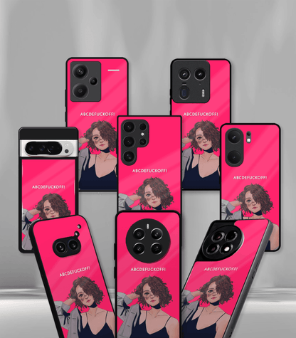 'For Her' Premium Glossy Floral/ Aesthetic Phone Case compatible for every Phone Models.