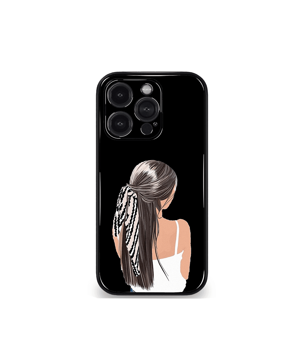 'for her' premium glossy floral/ aesthetic phone case compatible for every phone models.