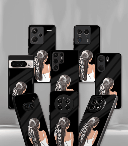 'For Her' Premium Glossy Floral/ Aesthetic Phone Case compatible for every Phone Models.