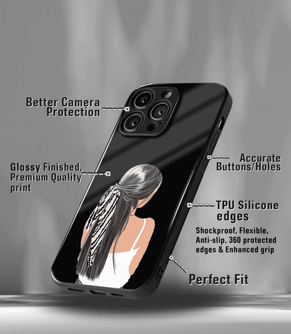 'For Her' Premium Glossy Floral/ Aesthetic Phone Case compatible for every Phone Models.