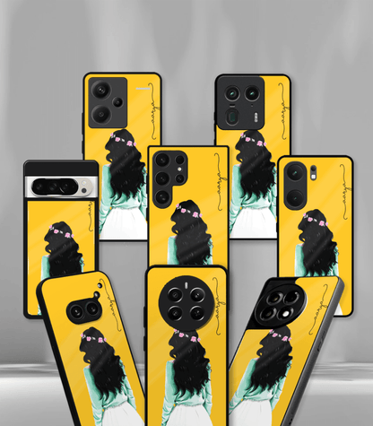 'For Her' Premium Glossy Floral/ Aesthetic Phone Case compatible for every Phone Models.