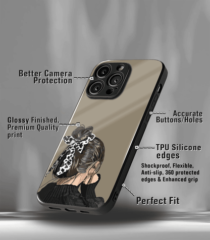 'For Her' Premium Glossy Floral/ Aesthetic Phone Case compatible for every Phone Models.