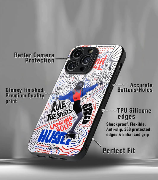 'For Her' Premium Glossy Floral/ Aesthetic Phone Case compatible for every Phone Models.