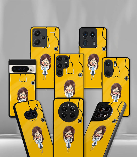 'For Her' Premium Glossy Floral/ Aesthetic Phone Case compatible for every Phone Models.