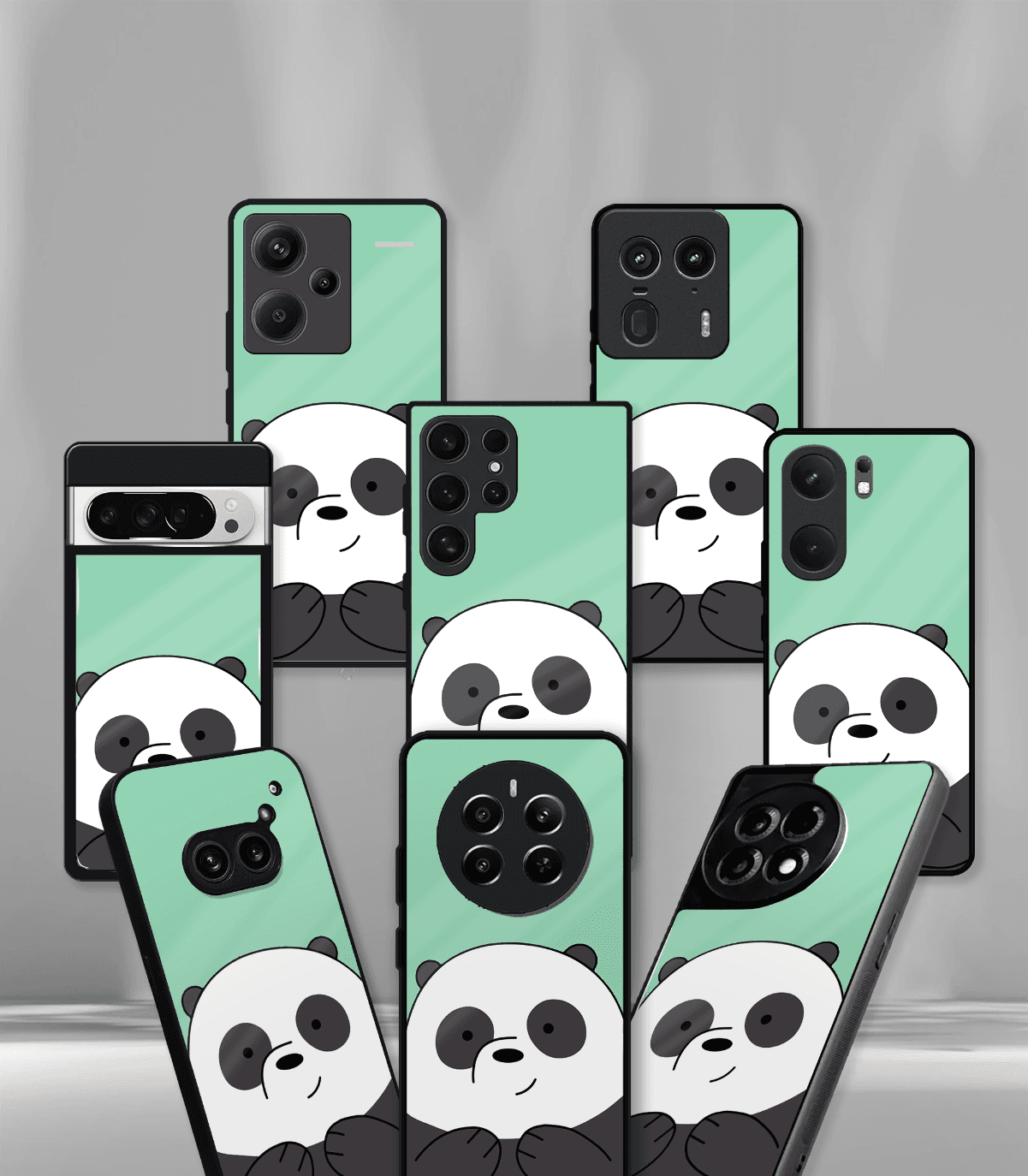 'for her' premium glossy floral/ aesthetic phone case compatible for every phone models.
