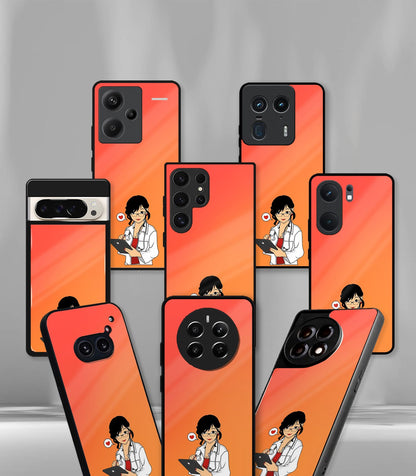 'For Her' Premium Glossy Floral/ Aesthetic Phone Case compatible for every Phone Models.