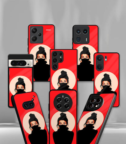 'For Her' Premium Glossy Floral/ Aesthetic Phone Case compatible for every Phone Models.